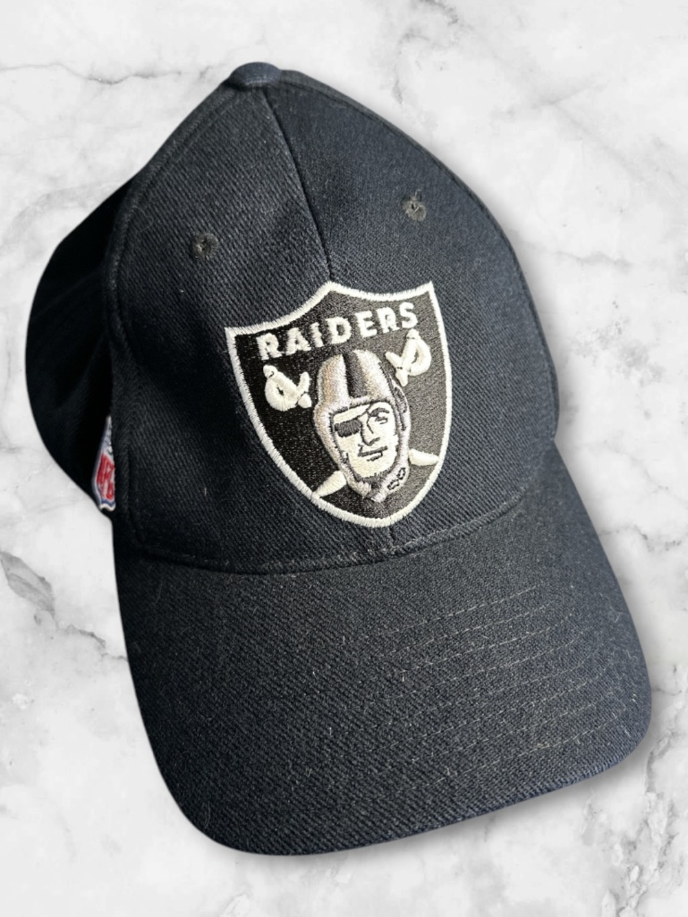 Vintage Oakland Raiders NFL on field Reebok hat One size fits most
